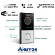 Комплект видеодомофона Akuvox E12WC313 2 из 10