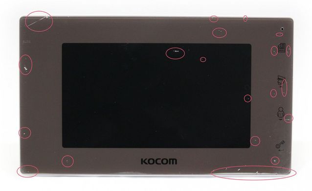 Відеодомофон Kocom KCV-504 Mirror White уценка