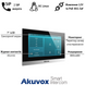 Видеодомофон Akuvox C313N 7" SIP на Linux Silver 4 из 6