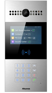 IP-відеопанель багатоабонентська Akuvox R28A