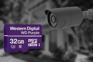 Специализированные карты для видеонаблюдения – новая серия – microSD Western Digital WD Purple™ SC QD101