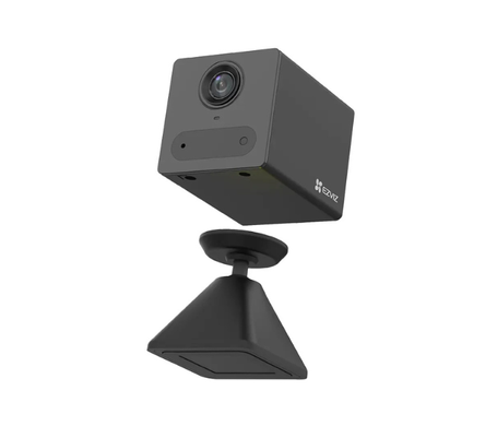 IP-відеокамера автономна Ezviz CB2 (CS-CB2-R100-2D2WF) 2Мп Wi-Fi мікрофон+динамік microUSB 2 А/год (4 мм), Black