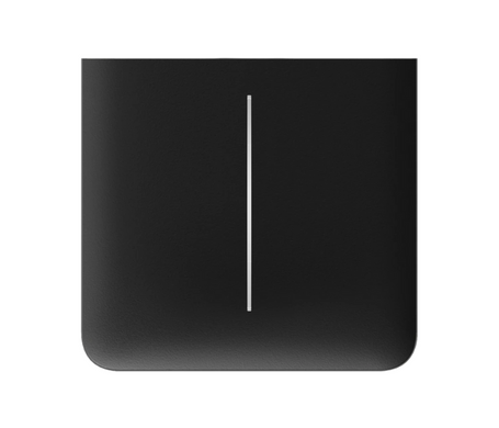 Бічна панель для 2-клавішного комбінованого вимикача Ajax SideButton (2-gang) vertical, Black