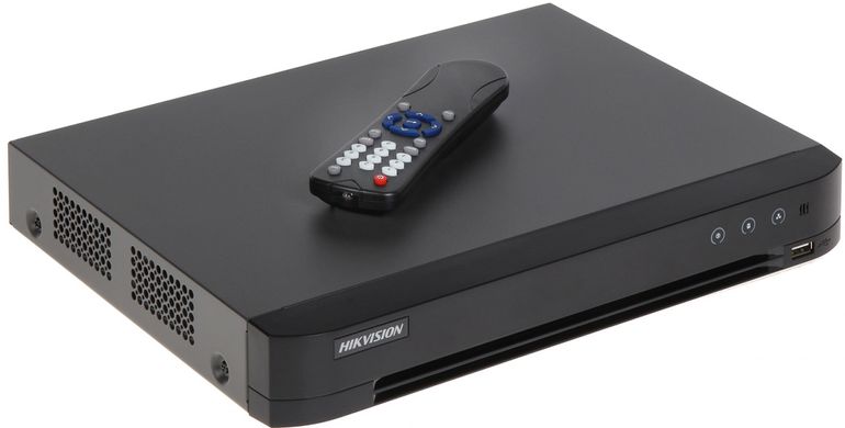 Turbo HD відеореєстратор Hikvision DS-7216HQHI-K1 4 аудио