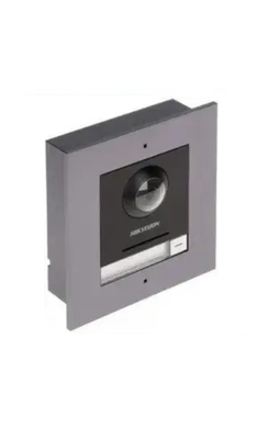 Модульна IP-відеопанель індивидуальна Hikvision DS-KD8003-IME1(B)/Flush 2Мп 146&deg; PoE
