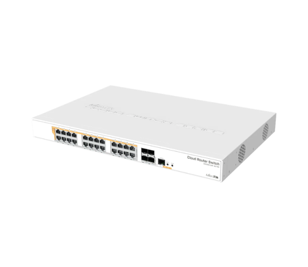 PoE-коммутатор MikroTik CRS328-24P-4S+RM