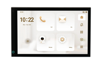 Гібридний відеодомофон Dahua DHI-VTH5744A-WP-F 10.1'' IPS 4-wire Wi-Fi PoE