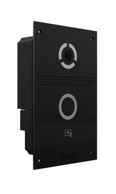 Биометрическая IP-видеопанель индивидуальная с UKEY-считывателем BAS-IP AV-08FB 2Мп 100&deg; QR ANPR PIR PoE