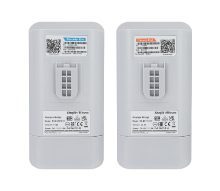 Беспроводной мост Ruijie Reyee RG-EST310-V2 Wi-Fi5 5ГГц 60&deg; 100Мбит/с 1км PTP