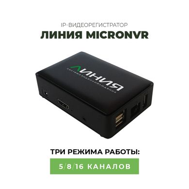 IP-видеорегистратор Линия Micro NVR