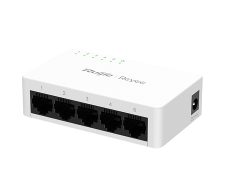 Комутатор 5-портовий Ruijie Reyee RG-ES05G-L 10Гбіт/с