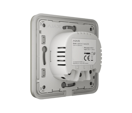 Умный выключатель Ajax LightSwitch 2-gang