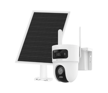 IP-видеокамера поворотная автономная Hikvision DS-2CFSP8-D/4G 4Мп+4Мп 4G микрофон+динамик (2.8+4 мм)