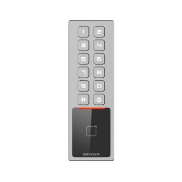 Терминал со считывателем карт (Mifare, EM-Marine) и клавиатурой Hikvision DS-K1T805MX