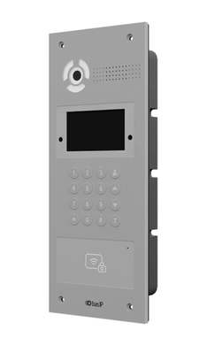 IP-видеопанель многоабонентская с UKEY-считывателем BAS-IP AA-07BD 2Мп 110&deg; QR
