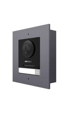 Модульная IP-видеопанель индивидуальная Hikvision DS-KD8003-IME1(B)/Flush 2Мп 146&deg; PoE