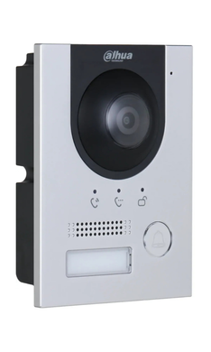IP-відеопанель індивидуальна Dahua DHI-VTO2201F-P-S2 2Мп 169&deg; PoE