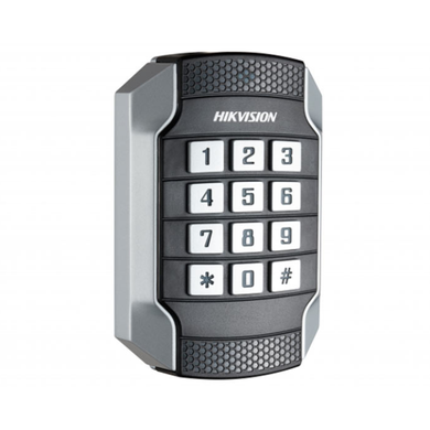 Зчитувач Mifare-карток з кодовою клавіатурою Hikvision DS-K1104MK
