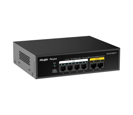 PoE-коммутатор Ruijie Reyee RG-ES1xxF-P