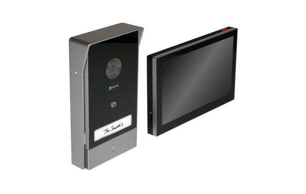 Комплект IP-видеодомофона со считывателем Ezviz CS-HP7 (CS-HP7-R105-1W2TFC) 7'' Wi-Fi PIR 162&deg;