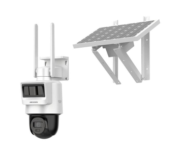 IP-відеокамера поворотна автономна Hikvision DS-2DE2C400IWG-K/4G/C05S10 4Мп 4G мікрофон+динамік (2.8 мм)