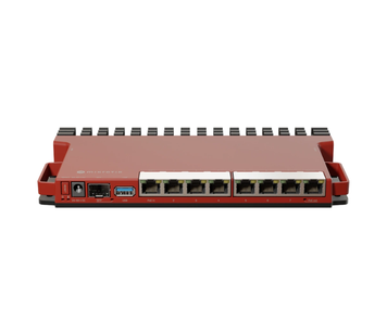 Маршрутизатор MikroTik L009UiGS-RM (8xRJ-45 + 1xSFP) 3.42 Гбіт/с PassivePoE