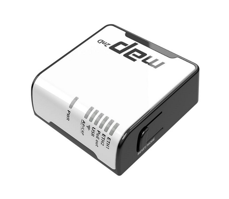 Маршрутизатор MikroTik mAP (RBmAP2nD) (2xRJ45) Wi-Fi4 2.4ГГц 0.3Гбіт/с AP PassivePoE