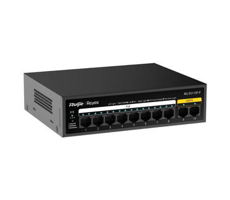 PoE-коммутатор Ruijie Reyee RG-ES1xxF-P