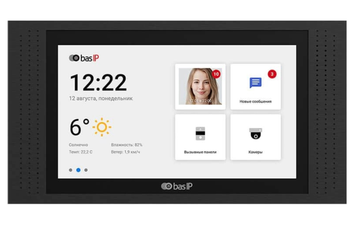 IP-видеодомофон BAS-IP AT-07L 7'' IPS SIP PoE Android