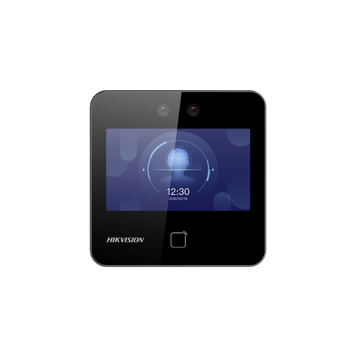 Термінал розпізнавання облич зі зчитувачем Mifare-карт та QR-кодів Hikvision DS-K1T642M 4.3''