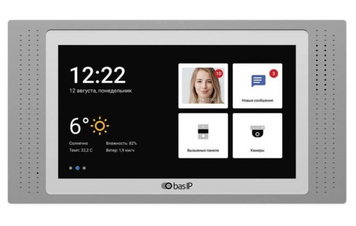 IP-видеодомофон BAS-IP AT-07L 7'' IPS SIP PoE Android
