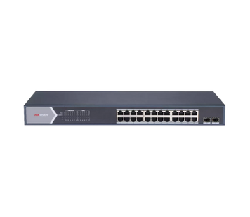 PoE-коммутатор 24-портовый Hikvision DS-3E1526P-SI