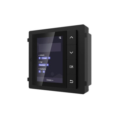 Модуль с монитором для панелей вызова Hikvision DS-KD-DIS
