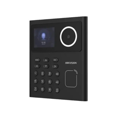 Терминал распознавания лиц с Mifare-считывателем и клавиатурой Hikvision DS-K1T320MX 2.4''