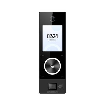 Термінал біометричний (FaceID) з Mifare-зчитувачем Hikvision DS-K1T323MBWX-QRE1