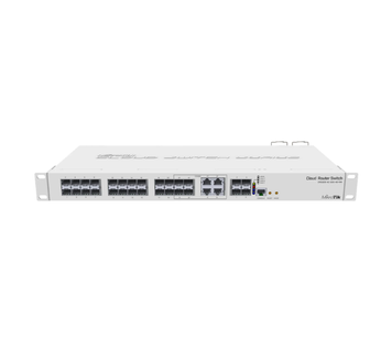 Комутатор MikroTik CRS328-4C-20S-4S+RM ([20x1G SFP + 4xCombo] + 4x10G SFP+) 128 Гбіт/с