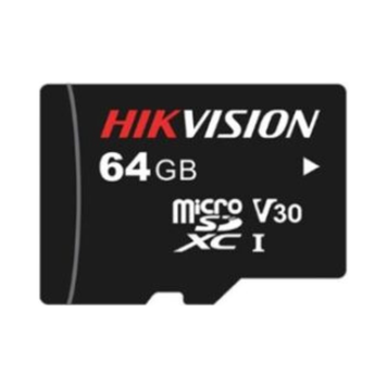Картка пам'яті для систем відеоспостереження MicroSDXC Hikvision HS-TF-P1 U3, 64 ГБ