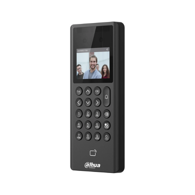 Терминал распознавания лиц с Mifare-считывателем и клавиатурой Dahua DHI-ASI3203E 2.4''