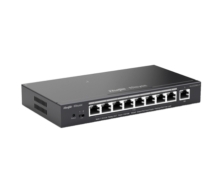 PoE-комутатор 9-портовий керований Ruijie Reyee RG-ES209GC-P 18Гбіт/с PoE+ 120Вт