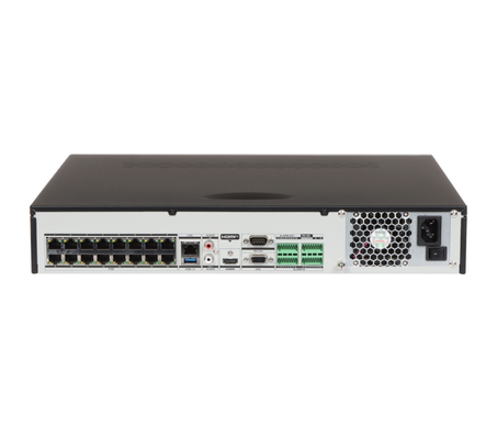 IP-відеореєстратор 32-канальний Hikvision DS-7732NXI-K4/16P(D) 256Мбіт/с PoE