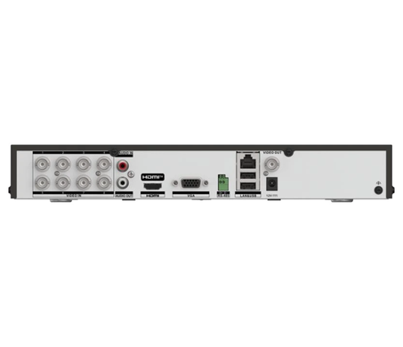 Гібридний відеореєстратор 8-канальний Hikvision iDS-7208HUHI-M1/X 256Мбіт/с