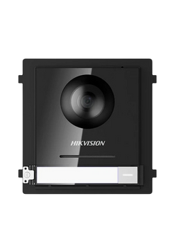 IP-відеопанель індивідуальна Hikvision DS-KD8003-IME1(B) 2Мп 146&deg; PoE