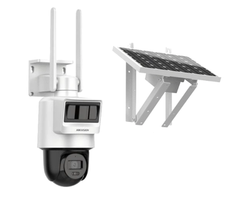 IP-відеокамера поворотна автономна Hikvision DS-2DE2C400IWG-K/4G/C05S10 4Мп 4G мікрофон+динамік (2.8 мм)