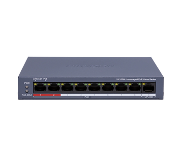 PoE-коммутатор Hikvision DS-3E0109P-E/M(C)