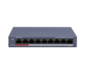 PoE-коммутатор Hikvision DS-3E0109P-E/M(C)