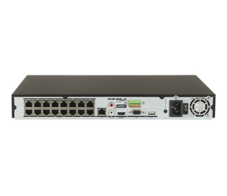 IP-відеореєстратор 16-канальний Hikvision DS-7616NXI-K2/16P(D) 160Мбіт/с PoE