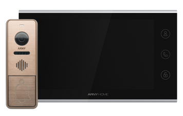 Мультиформатный комплект видеодомофона ARNY AVD-7342A (AVD-731A 7'' IPS Wi-Fi + AVP-NG420 1Мп 125&deg;)