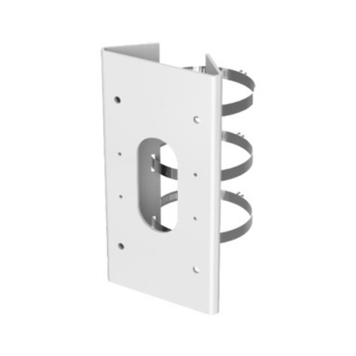Кронштейн для монтажу камер на вертикальну опору Hikvision DS-1475ZJ-SUS, White