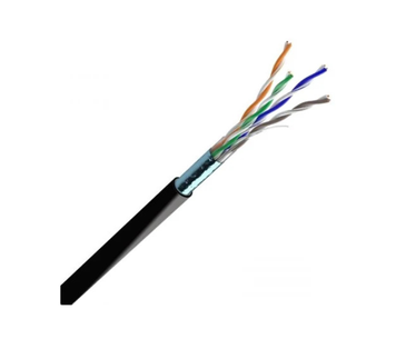 Кабель витая пара уличный ЗЗКМ F/UTP Cat5e Cu PE (4х2х0.51) 24AWG (305 м) (72567)