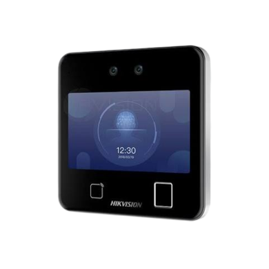 Терминал распознавания лиц со считывателем Mifare-карт и QR-кодов Hikvision DS-K1T642M 4.3''